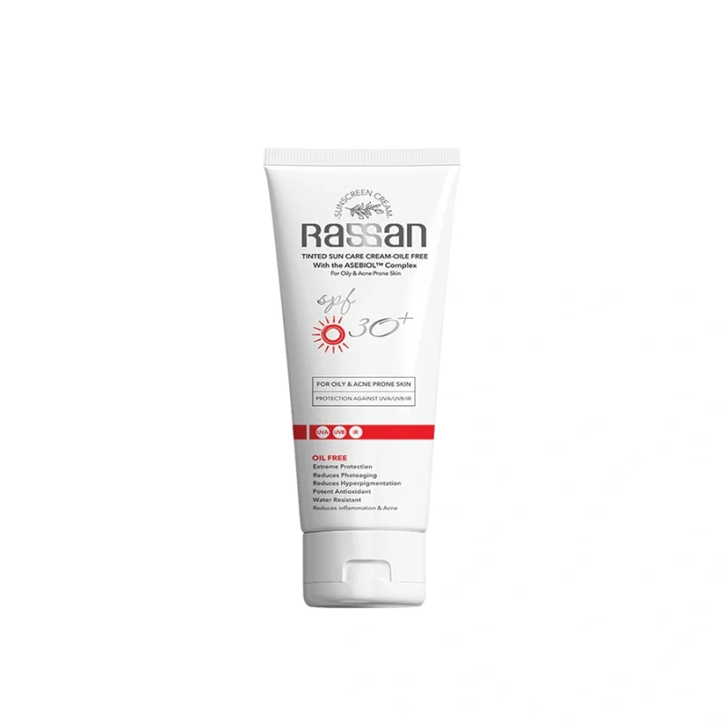 کرم ضد آفتاب رنگی و فاقد چربی SPF30 برای پوست چرب