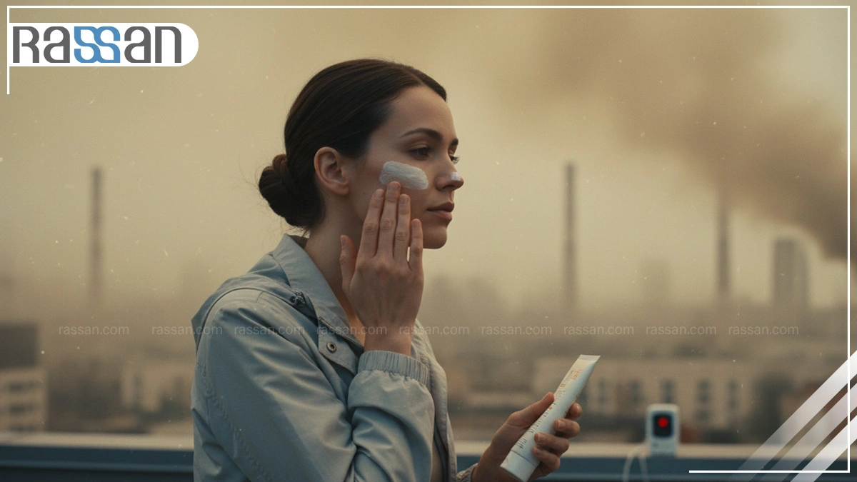 ضد آفتاب برای آلودگی هوا